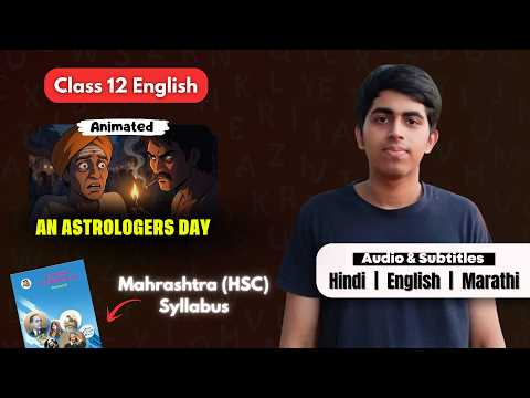 Maharashtra Board Class 12 English summaries, watch on Rapid Learn's YouTube playlist