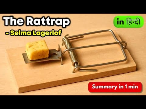The Rattrap Summary | Class 12 English
