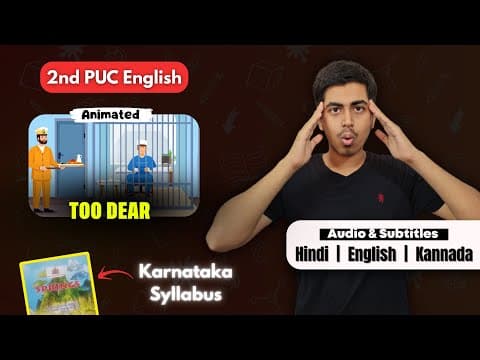 Too Dear! Summary | 2nd PUC English